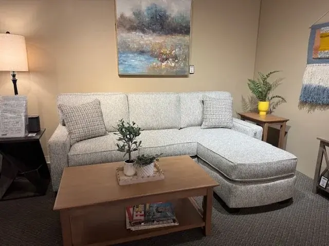 Clifford sofa with reversible chaise, upholstered sectional-style sofa