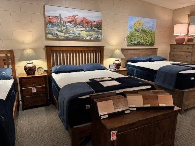 Shaker-style solid wood bedroom collection